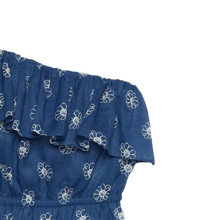 (Women) GUCCI SS23  Daisy Print Sleeveless Blue Dress. 728127-ZALYC-4580 圖 4