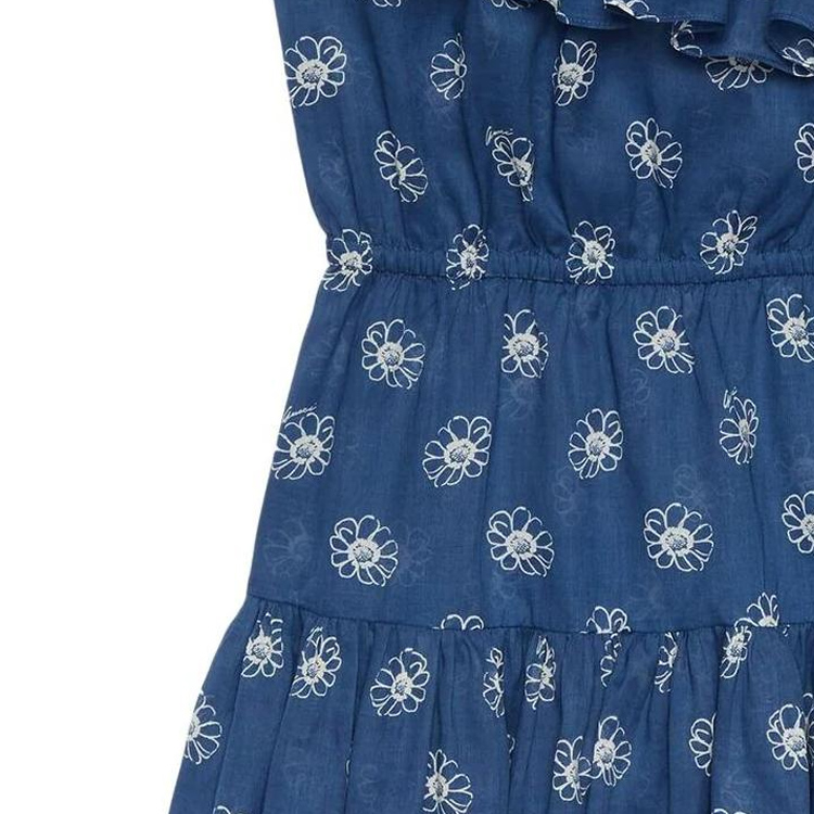 (Women) GUCCI SS23  Daisy Print Sleeveless Blue Dress. 728127-ZALYC-4580 圖 5