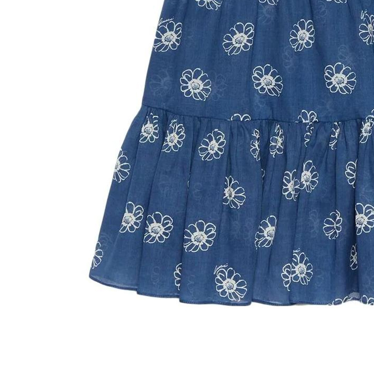 (Women) GUCCI SS23  Daisy Print Sleeveless Blue Dress. 728127-ZALYC-4580 圖 7