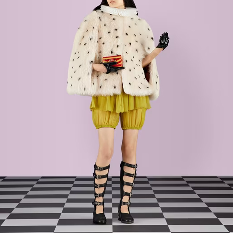 (Women) GUCCI SS23  Green Pleated Strapless Sleeveless Dress. 730909-ZHS78-3190 圖 3