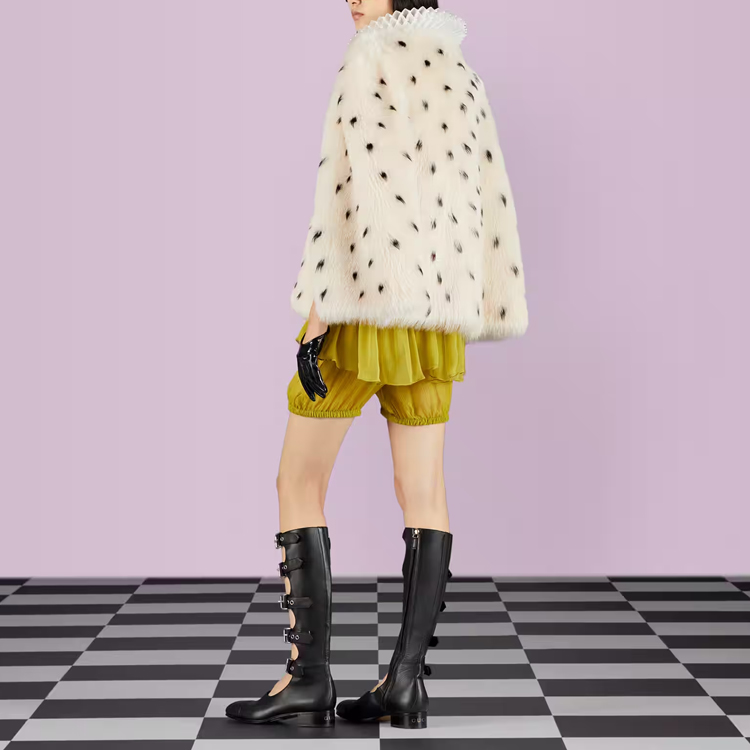 (Women) GUCCI SS23  Green Pleated Strapless Sleeveless Dress. 730909-ZHS78-3190 圖 4