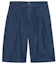 Order (Women) GUCCI SS23 High-Waisted Loose Casual Shorts Blue 743231 XDCGS 4100
