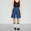 Shop (Women) GUCCI SS23 High-Waisted Loose Casual Shorts Blue 743231 XDCGS 4100