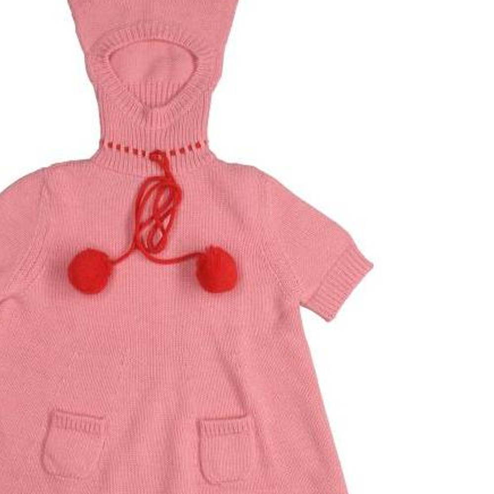 Details for (Women) GUCCI SS23  Pink Short-Sleeve Hoodie Mini Dress. 639048-XKBKJ-5152