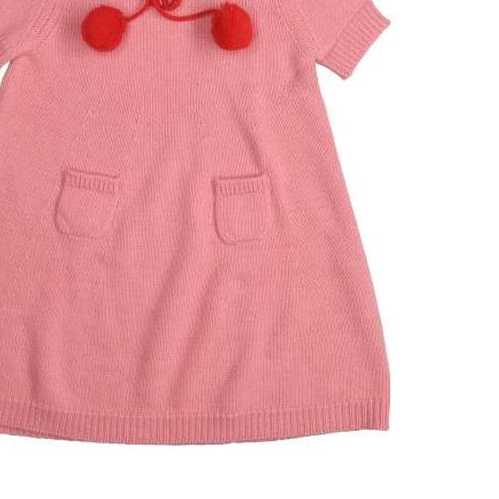 Sizing (Women) GUCCI SS23  Pink Short-Sleeve Hoodie Mini Dress. 639048-XKBKJ-5152