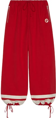(Women) GUCCI SS23 Red Drawstring Jogger Pants. 747014-XJFV0-6358 Buy (Women) GUCCI SS23 Red Drawstring Jogger Pants. 747014-XJFV0-6358