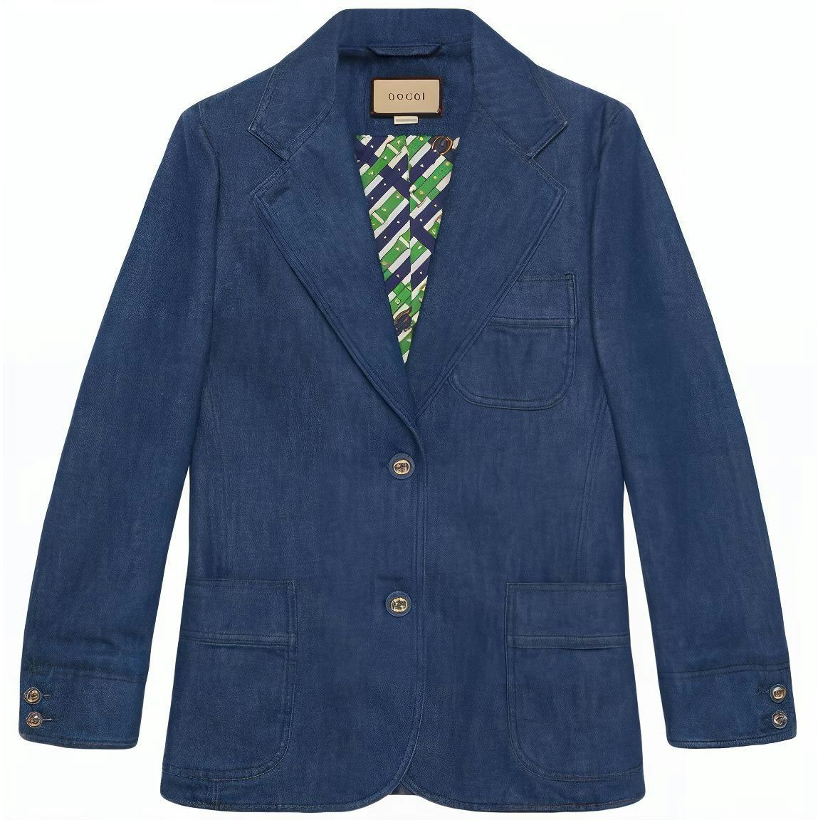 women-gucci-ss-23-solid-single-breasted-casual-long-sleeve-blazer-indigo-blue-743230-xdcgs-4100