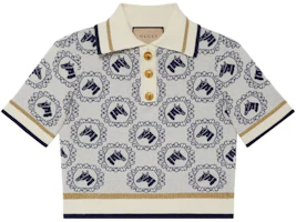 (Women) Gucci SS23 Animal Print Knit Polo Shirt Multicolor 743328-XKC42-9323 (Women) Gucci SS23 Animal Print Knit Polo Shirt Multicolor 743328-XKC42-9323