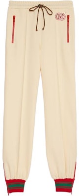 (W) Pantalones de chándal Gucci SS23 beige con bordado de parche con logo. 718313-XJEWO-9782 Buy (W) Pantalones de chándal Gucci SS23 beige con bordado de parche con logo. 718313-XJEWO-9782