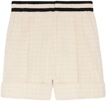 (Women) Gucci SS23 Beige Two-Tone Tweed Shorts 731967-ZAK59-9791 (Women) Gucci SS23 Beige Two-Tone Tweed Shorts 731967-ZAK59-9791
