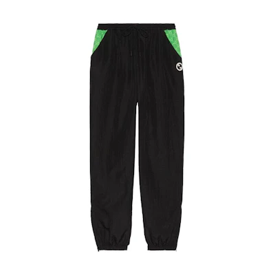 (Women) Gucci SS23 Black Straight-Leg Pants with Interlocking GG 756633-XJFU0-1043