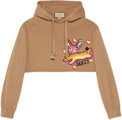 (W) GUCCI SS23 中國新年駝色動物刺繡連帽衫 723564 XJE2N-2091 Buy (W) GUCCI SS23 中國新年駝色動物刺繡連帽衫 723564 XJE2N-2091