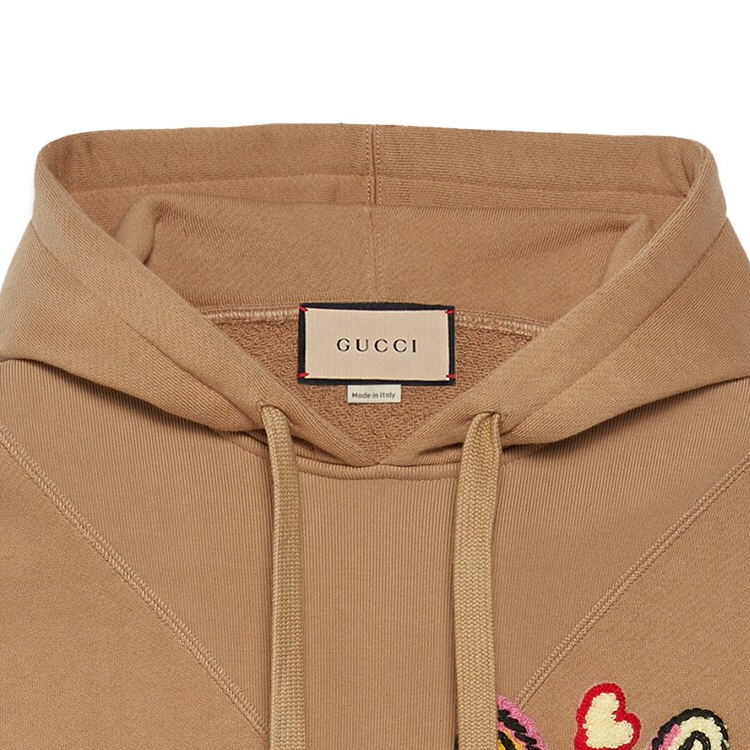 (Women) GUCCI SS23 Chinese New Year  Camel Animal Embroidery Hoodie. 723564 XJE2N-2091 圖 7