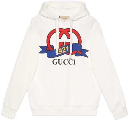 (W) Gucci SS23 雙G標誌白色連帽衫 717427-XJFNI-9095 Buy (W) Gucci SS23 雙G標誌白色連帽衫 717427-XJFNI-9095