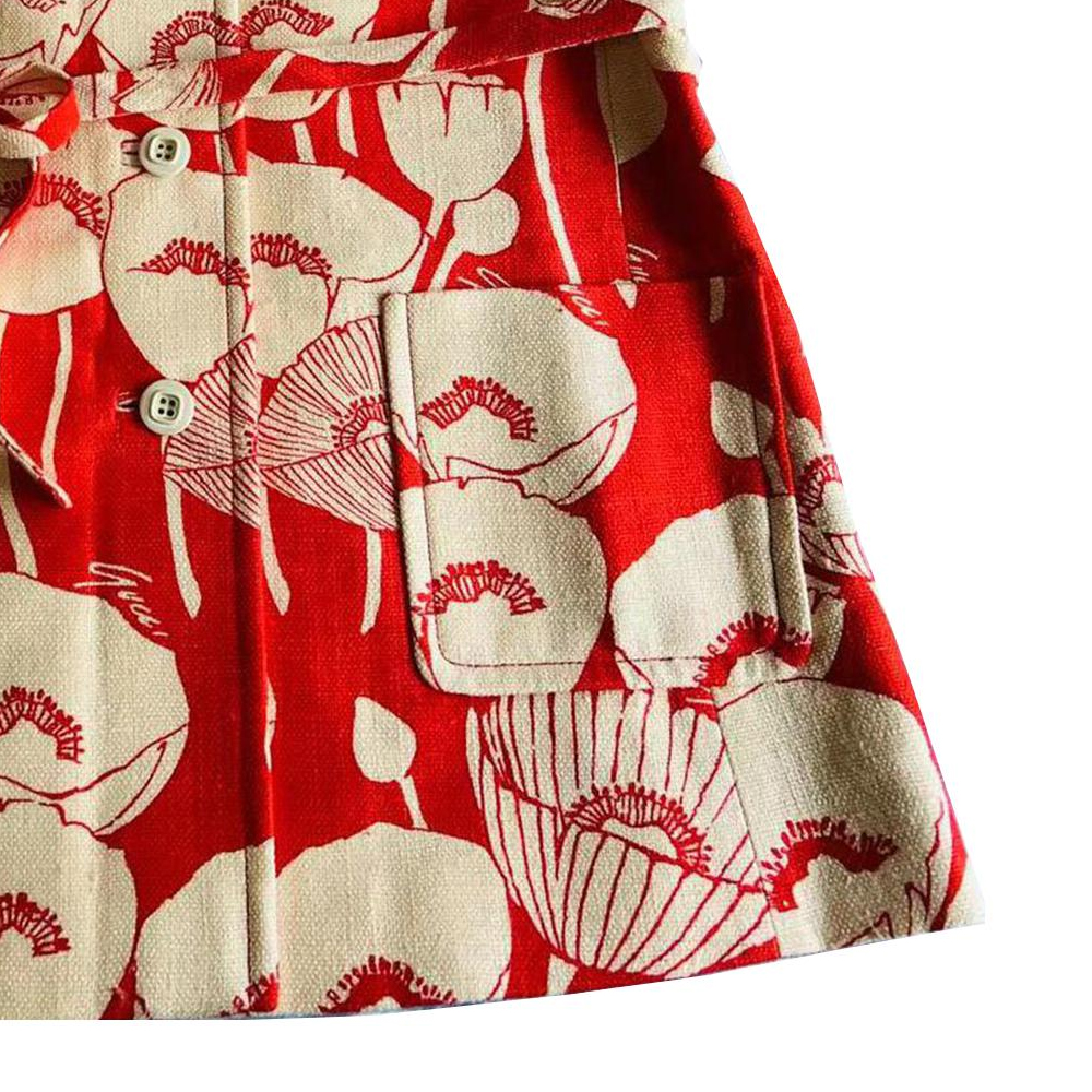 Purchase (Women) GUCCI SS23 Floral Print Single-Breasted  Vest Multicolor. 652265-ZAGU1-6397