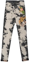 (Women) Gucci SS23 Floral Tiger Head Print Beige Denim Jeans for Women 456958-XR450-1223 (Women) Gucci SS23 Floral Tiger Head Print Beige Denim Jeans for Women 456958-XR450-1223