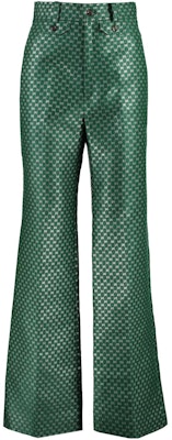 (W) 구찌 SS23 그린 로고 프린트 린넨 캐주얼 팬츠 657793-ZAGLX-3091 Buy (W) 구찌 SS23 그린 로고 프린트 린넨 캐주얼 팬츠 657793-ZAGLX-3091