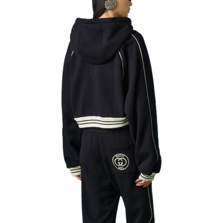 (Women) Gucci SS23 Lettered Short Pullover Hoodie Long Sleeve 756592-XJFV7-3754 圖 5
