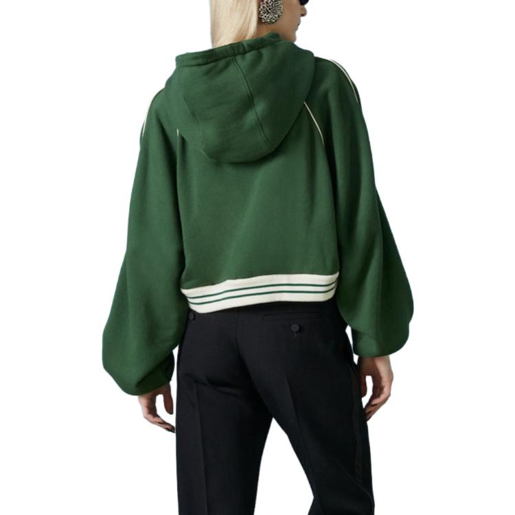 (Women) Gucci SS23 Lettered Short Pullover Hoodie Long Sleeve 756592-XJFV7-3754 圖 9