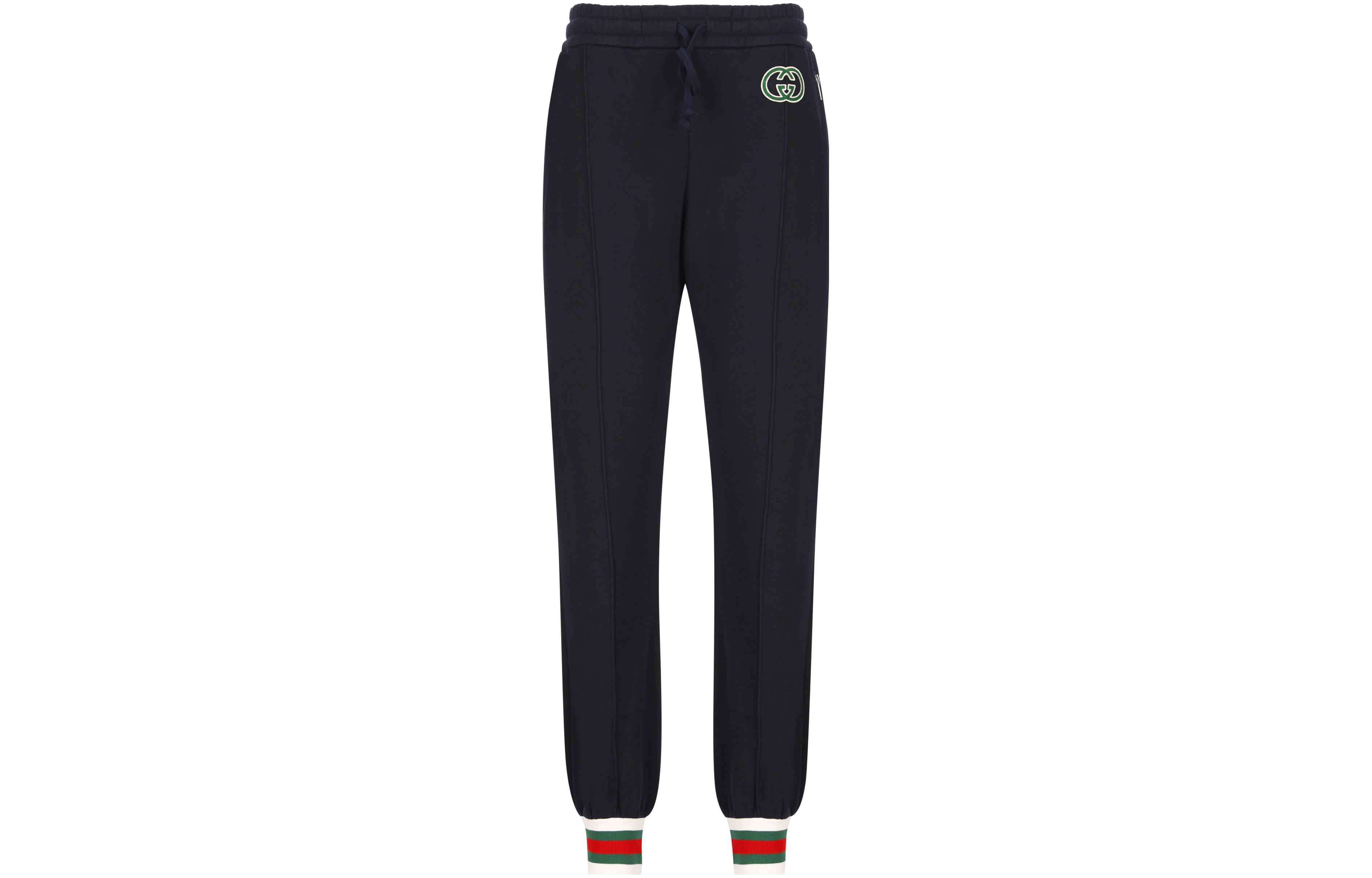 (Women) Gucci SS23 Logo Drawstring Knit Track Pants Black 726463-XJEVX-4330