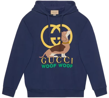 (Women) Gucci SS23 Logo Print Navy Blue Hoodie 717427-XJFNM-4590 Buy (Women) Gucci SS23 Logo Print Navy Blue Hoodie 717427-XJFNM-4590