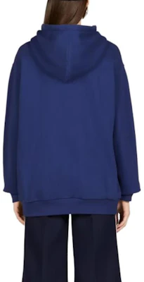 (Women) Gucci SS23 Logo Print Navy Blue Hoodie 717427-XJFNM-4590 Purchase (Women) Gucci SS23 Logo Print Navy Blue Hoodie 717427-XJFNM-4590
