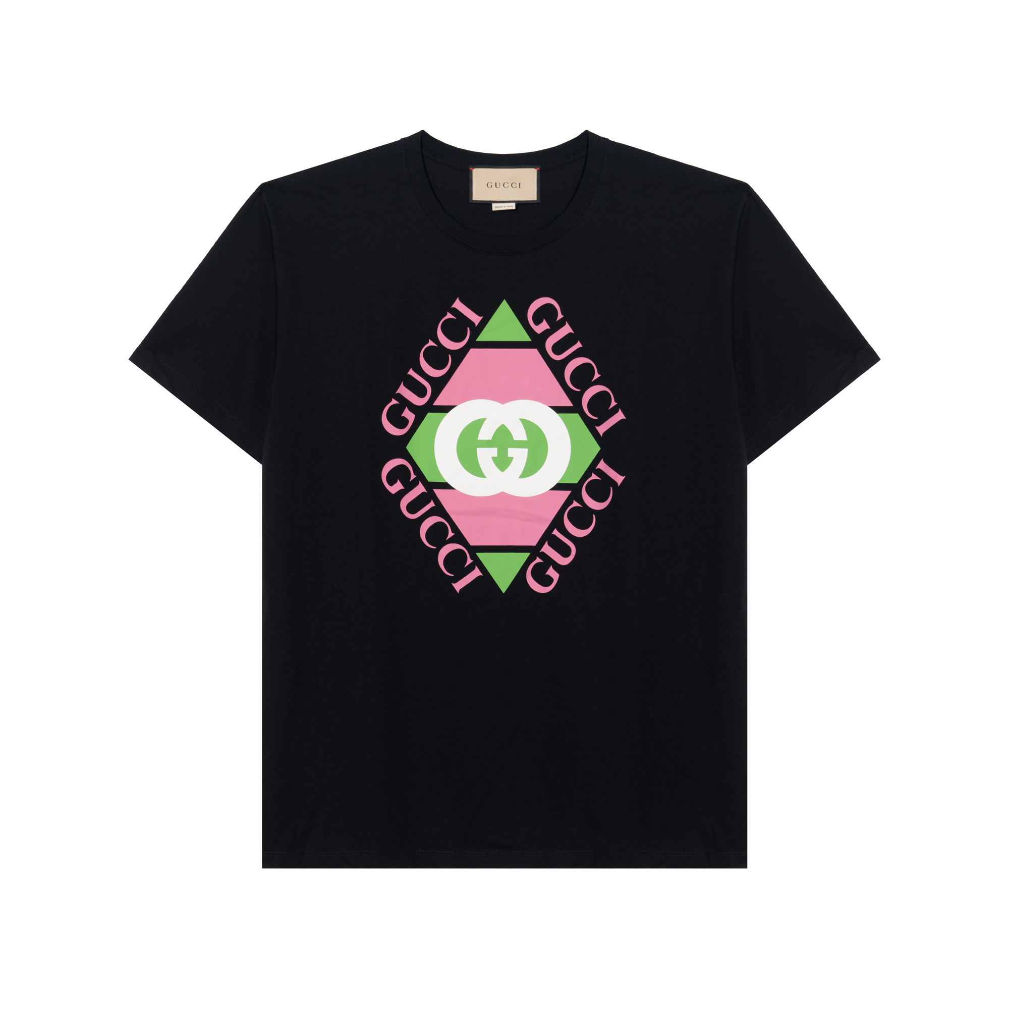 (Women) Gucci SS23 Logo Print T-Shirt Black 717422-XJEWF-1082