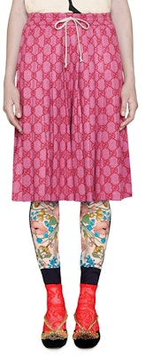 (W) GUCCI SS23 Seluar Pendek Rajut Rona Merah Jambu Wanita dengan Corak Seluruh. 550599-XJADG-5369 Lookbook (W) GUCCI SS23 Seluar Pendek Rajut Rona Merah Jambu Wanita dengan Corak Seluruh. 550599-XJADG-5369