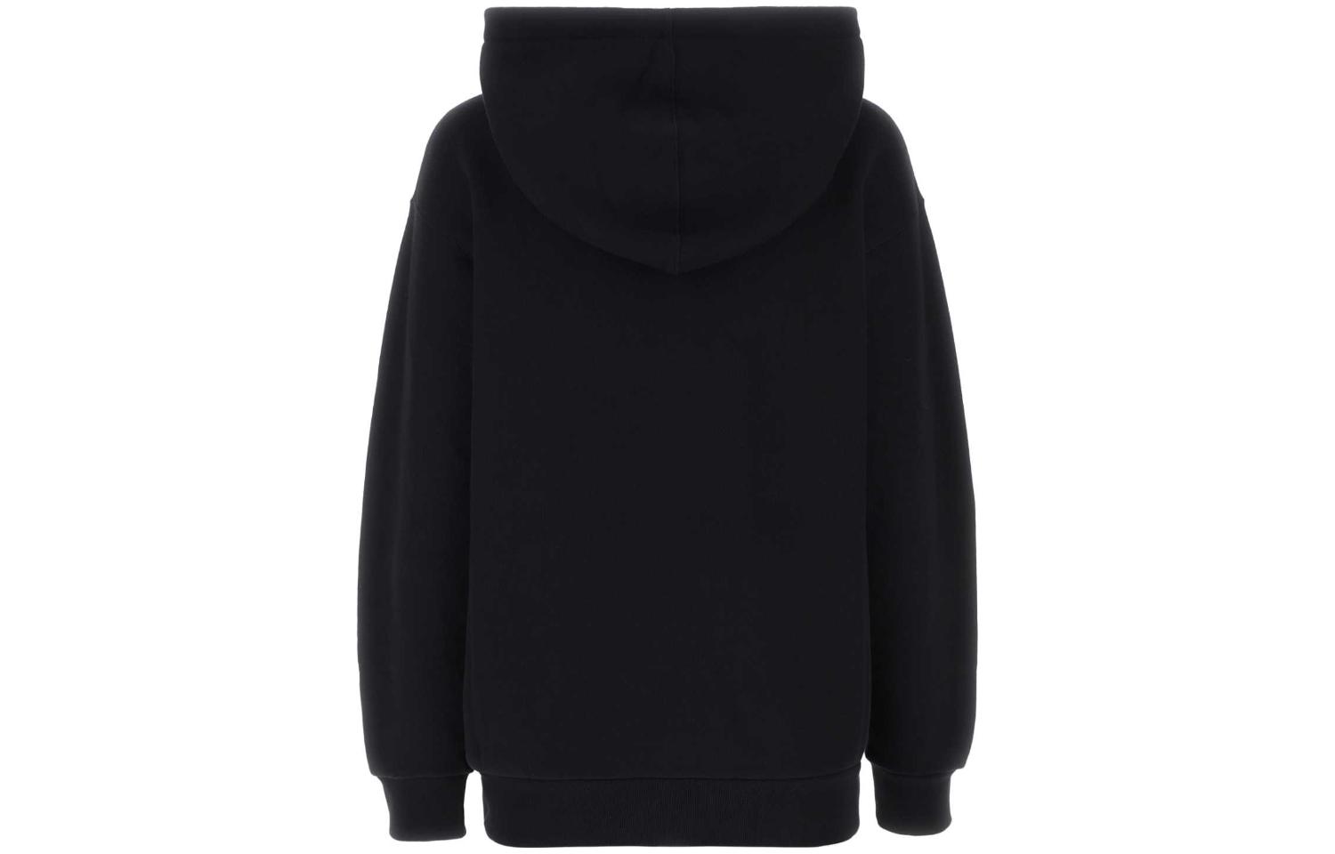 Lookbook (W) 구찌 SS23 스팽글 로고 스웻셔츠 여성 블랙 717427-XJE50-1043