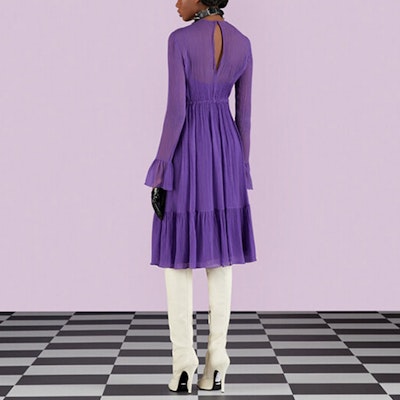 (W) Vestido Morado Transparente de Manga Larga GUCCI SS23 para Mujer 731262-ZHS78-5585 Purchase (W) Vestido Morado Transparente de Manga Larga GUCCI SS23 para Mujer 731262-ZHS78-5585