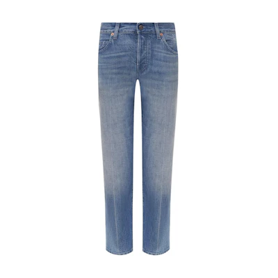(Women) Gucci SS23 Slim Fit Pocket Jeans Women’s Blue 557960-XDAH0-4206