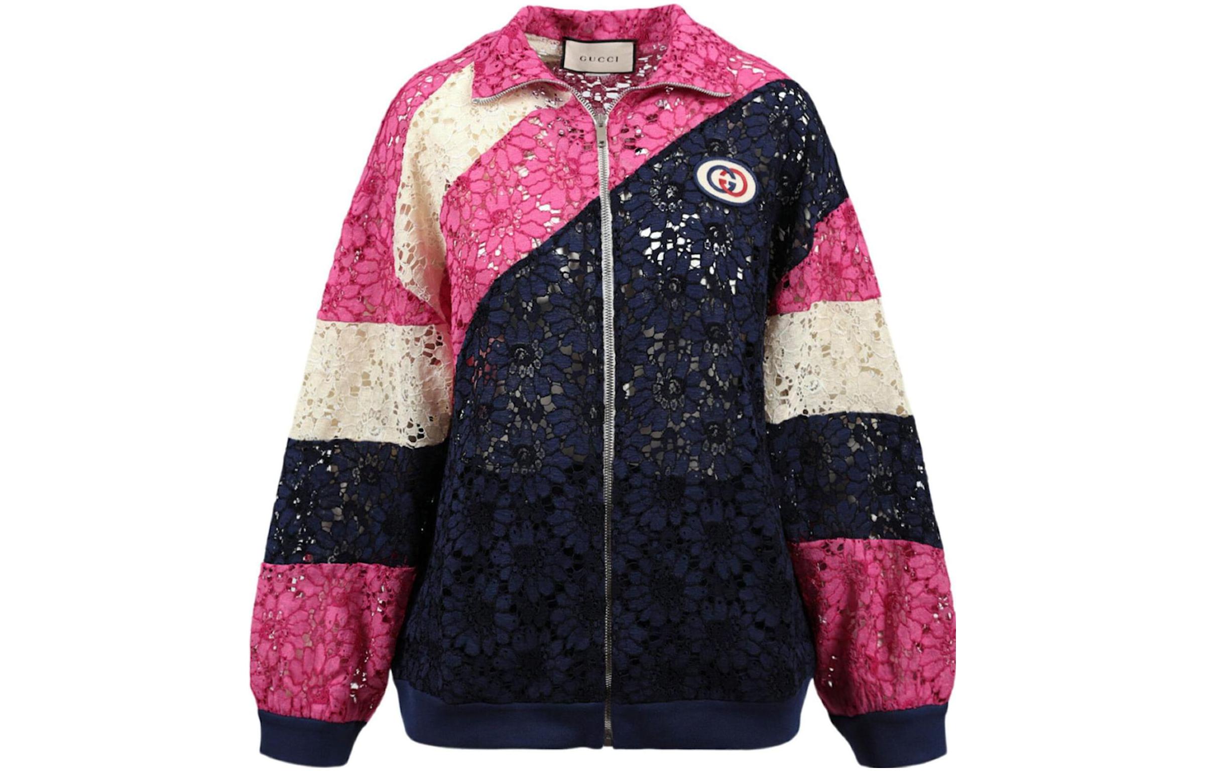 (Women) Gucci SS23 Stand Collar Zip Jacket Multicolor 580317-XJA74-4685