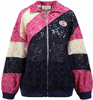 (Women) Gucci SS23 Stand Collar Zip Jacket Multicolor 580317-XJA74-4685 (Women) Gucci SS23 Stand Collar Zip Jacket Multicolor 580317-XJA74-4685