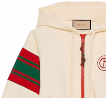 Lookbook (W) GUCCI SS23 條紋連帽長袖連身褲 女款 淺棕色 720582-XJEWO-9782