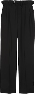 (W) グッチ SS24 ブラック ストレートレッグカジュアルパンツ ソリッドベルト付き 761399-ZHW51-1000 Buy (W) グッチ SS24 ブラック ストレートレッグカジュアルパンツ ソリッドベルト付き 761399-ZHW51-1000