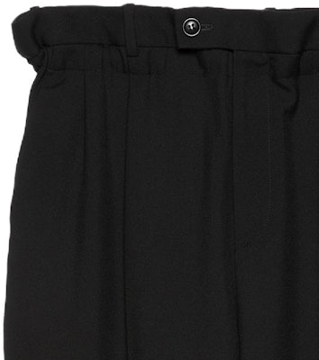 (W) グッチ SS24 ブラック ストレートレッグカジュアルパンツ ソリッドベルト付き 761399-ZHW51-1000 Details for (W) グッチ SS24 ブラック ストレートレッグカジュアルパンツ ソリッドベルト付き 761399-ZHW51-1000