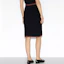 Shop (Women) GUCCI SS24 Black Striped Low-Waist Long Casual Skirt. 792043-XKD3C-1152