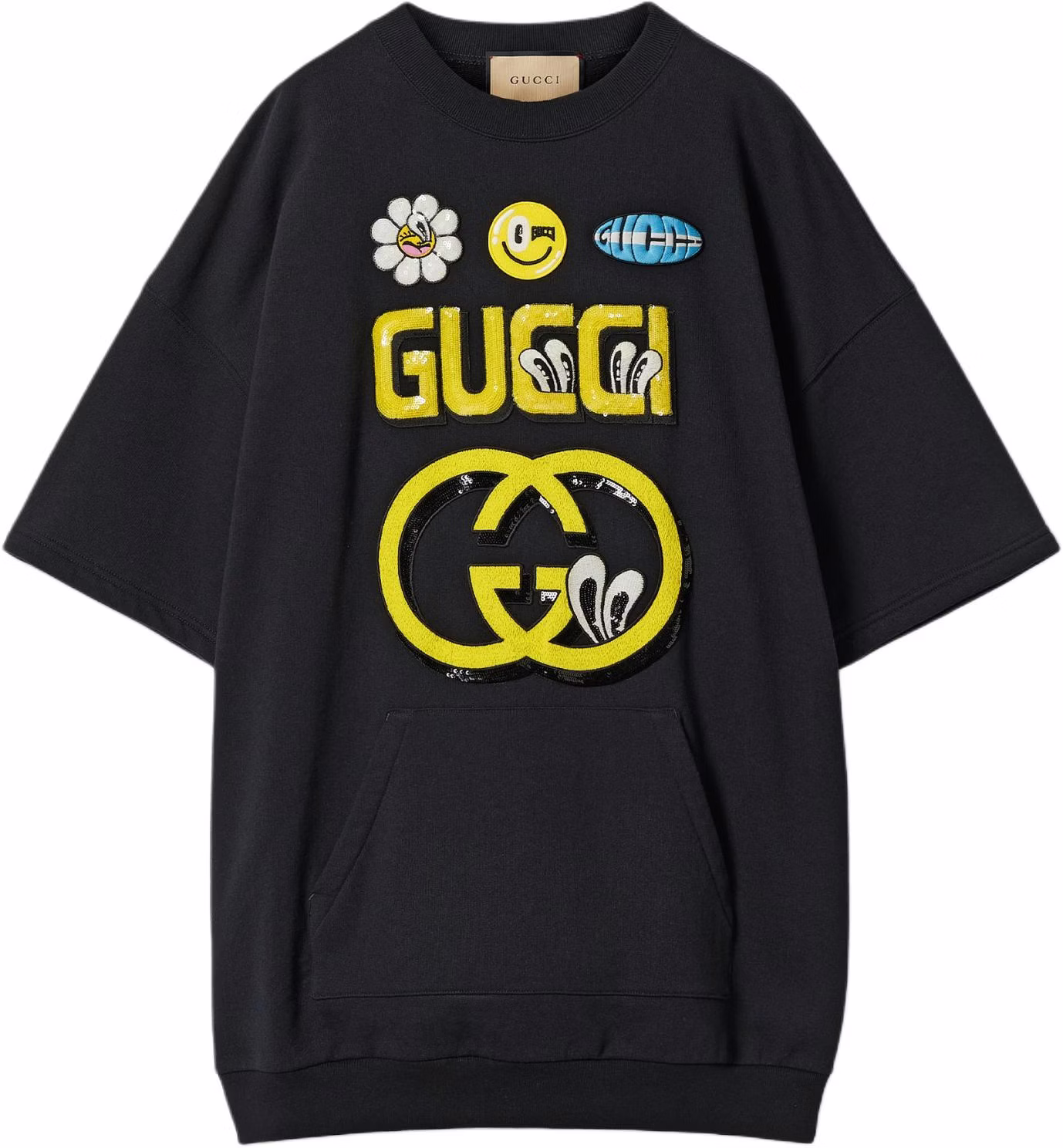 women-gucci-ss-24-black-crewneck-logo-embroidered-short-sleeve-sweatshirt-782073-xjghf-1043