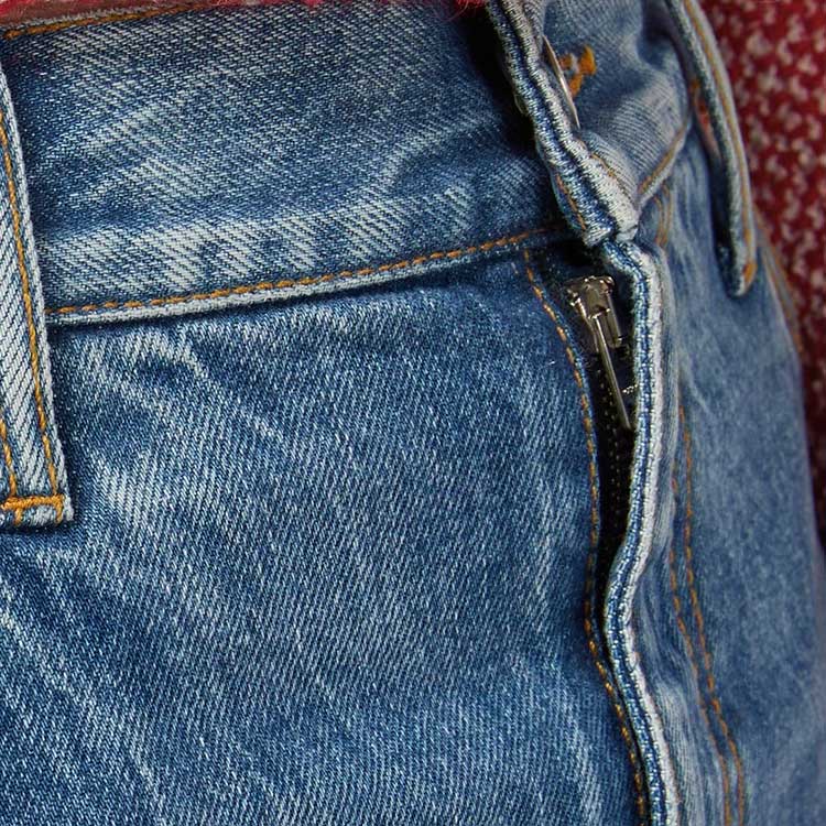 Details for (W) GUCCI SS24 女裝藍色牛仔中長裙配馬銜扣細節. 776517-XDCQ-04447