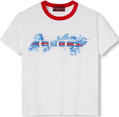 (W) 古驰2024春夏白色短袖Logo印花圆领T恤 798764-XJGTC-9280 Buy (W) 古驰2024春夏白色短袖Logo印花圆领T恤 798764-XJGTC-9280