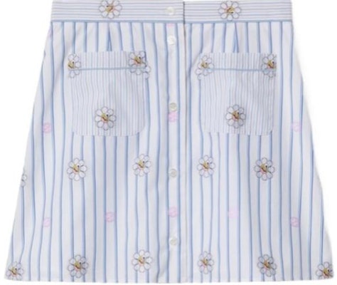 (W) 古驰 SS24 花卉条纹印花休闲裙 多色 781768-ZAQFC-9241 Buy (W) 古驰 SS24 花卉条纹印花休闲裙 多色 781768-ZAQFC-9241