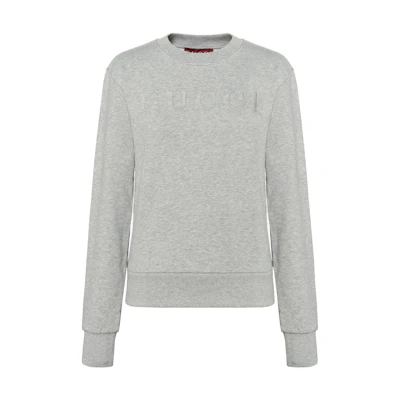 (Women) Gucci SS24 Grey Logo Print Crewneck Long Sleeve Sweatshirt 785636-XJGLG-1160