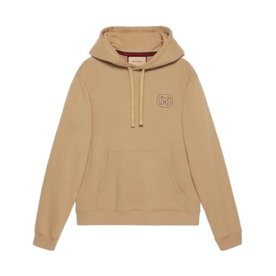 (Women) Gucci SS24 Solid Light Camel Hoodie Sweatshirt 756649-XJF27-2184