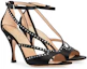 Order (W) Gucci Sterren GG (95mm) Sandalen Zwart 723432-KND90-1000