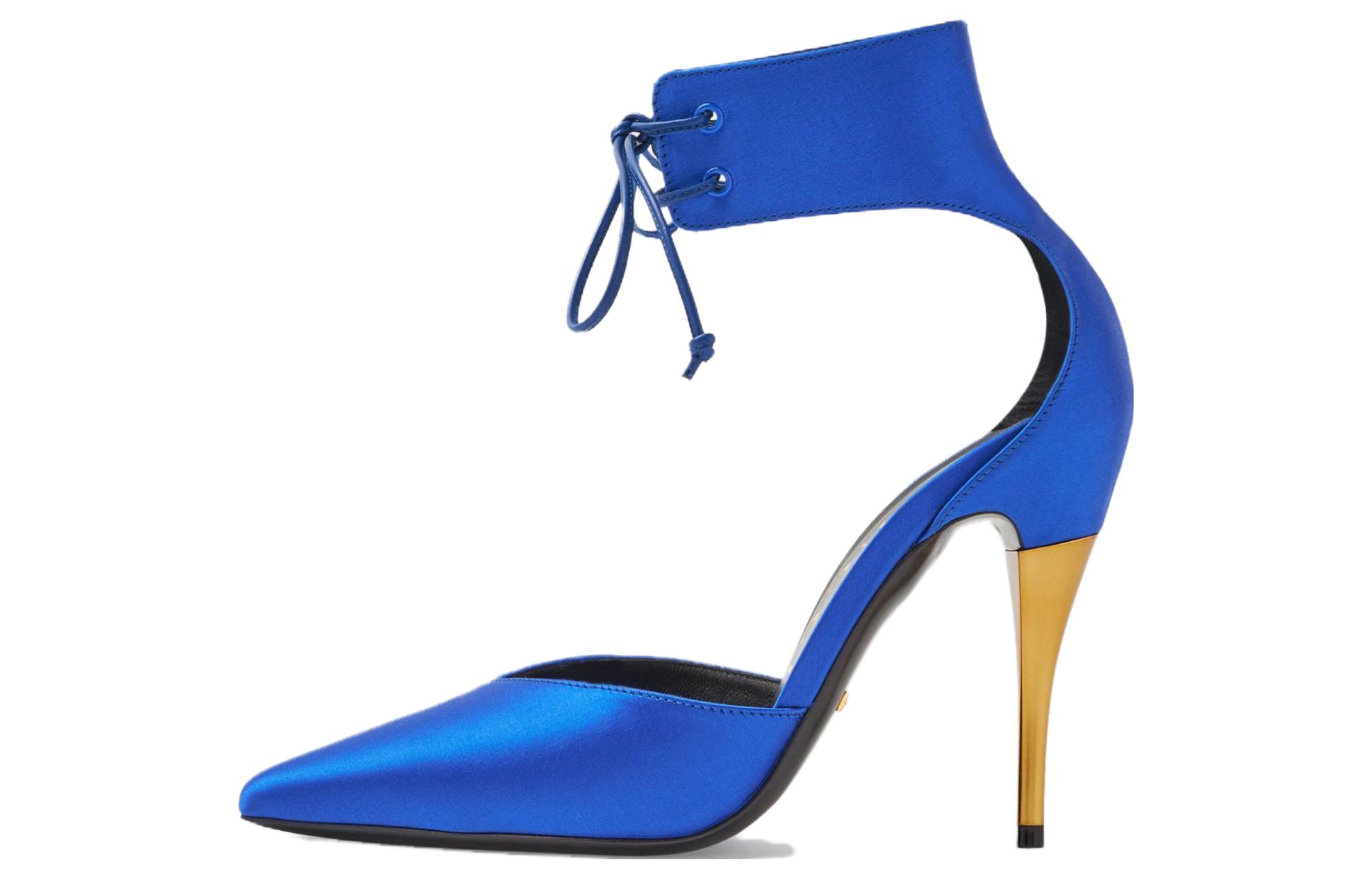 Buy (W) Gucci Stiletto Hoge Hak ''Fashion Comfort Blauw'' 752966-F3C20-4347