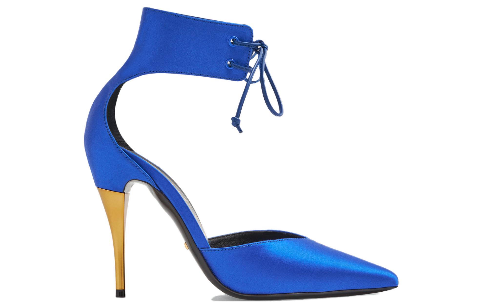 Order (W) グッチ スティレット ハイヒール 「ファッションコンフォートブルー」 752966-F3C20-4347