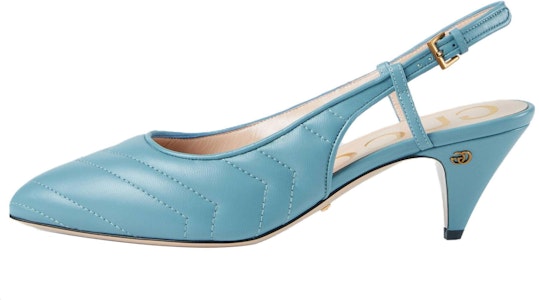 (W) 古驰蓝色扣带细高跟鞋 659471-BKO00-4514 Buy (W) 古驰蓝色扣带细高跟鞋 659471-BKO00-4514