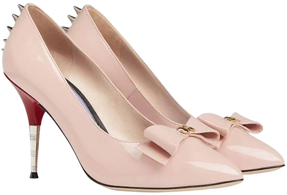 (W) Gucci Stiletto Tumit Tinggi 'Kulit Patent Nude' 549666-BNC00-5909 Order (W) Gucci Stiletto Tumit Tinggi 'Kulit Patent Nude' 549666-BNC00-5909