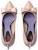 (W) Gucci Stiletto Tumit Tinggi 'Kulit Patent Nude' 549666-BNC00-5909
