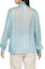 Shop (Women) GUCCI Striped Ruffled Lantern Sleeve Blouse Women’s Light Blue Shirt 747969-ZAML0-4394